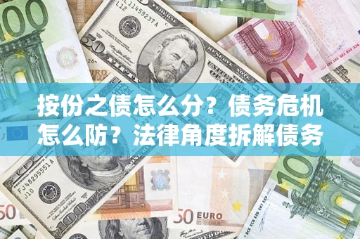 北京按份之债怎么分？债务危机怎么防？法律角度拆解债务分配与风险自保指南