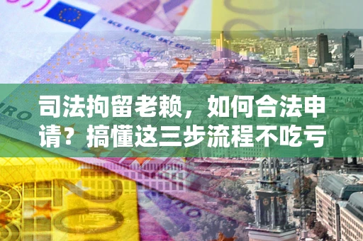 北京司法拘留老赖，如何合法申请？搞懂这三步流程不吃亏！