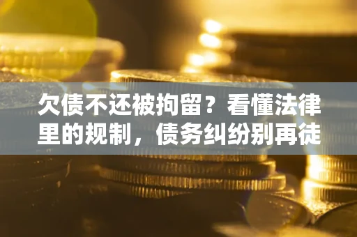 北京欠债不还被拘留？看懂法律里的规制，债务纠纷别再徒劳奔波