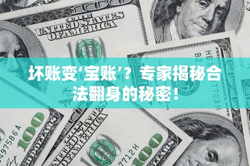 北京坏账变‘宝账’？专家揭秘合法翻身的秘密！
