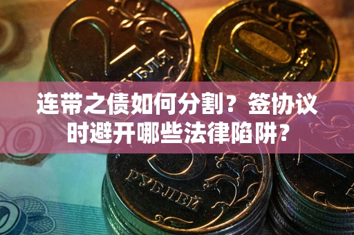 北京连带之债如何分割？签协议时避开哪些法律陷阱？