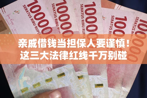 北京亲戚借钱当担保人要谨慎！这三大法律红线千万别碰