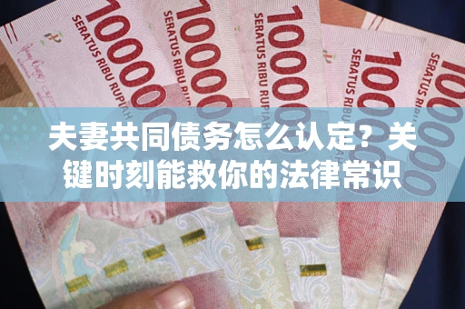 北京夫妻共同债务怎么认定？关键时刻能救你的法律常识