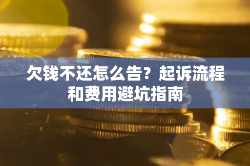 北京欠钱不还怎么告？起诉流程和费用避坑指南