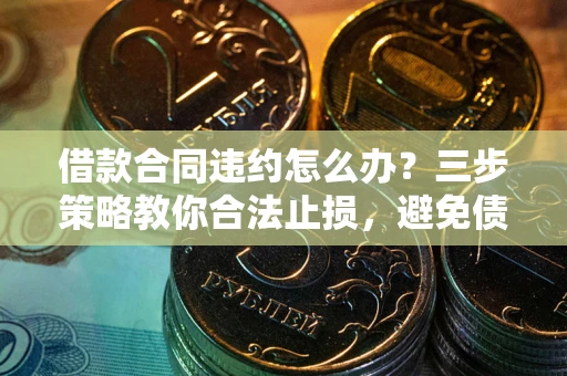 北京借款合同违约怎么办？三步策略教你合法止损，避免债务危机升级